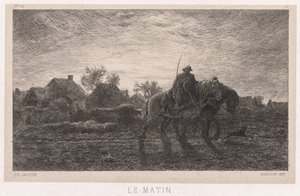 Morgen av Charles Emile Jacque