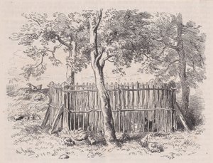 Skolepark, fra Magasin Pittoresque, ca. 1852.