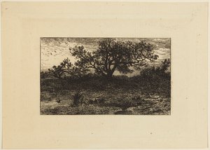 Skrive ut av Charles Emile Jacque