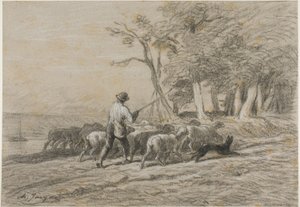  av Charles Emile Jacque
