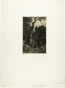 Skyting Woodcock av Charles Emile Jacque