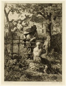 Sommer av Charles Emile Jacque
