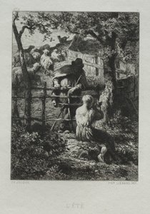 Sommerdag av Charles Emile Jacque