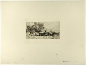 Team av okser av Charles Emile Jacque