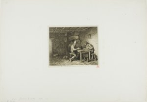 Kortspillerne av Charles Emile Jacque