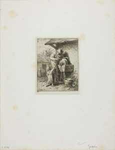 Knivsliperen av Charles Emile Jacque