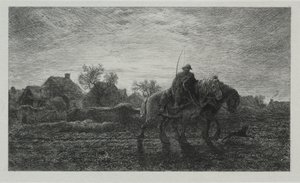 Morgenen. av Charles Emile Jacque