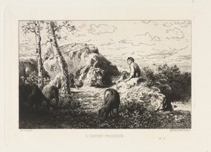 Den fortapte sønn av Charles Emile Jacque