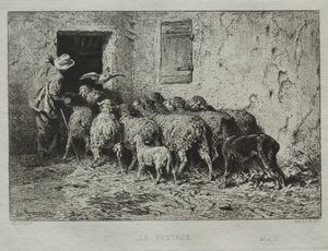 Tilbakekomsten av Charles Emile Jacque