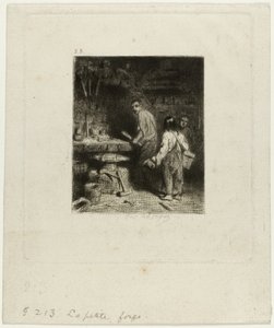 Den lille smia av Charles Emile Jacque