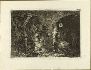 Brønnen av Charles Emile Jacque