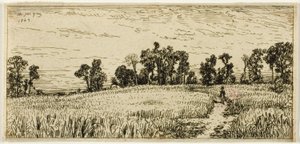 Hveteåker av Charles Emile Jacque