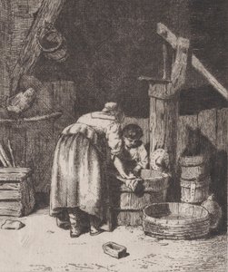 Damevask, ca. 1845-50.