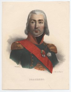 Portrett av Jean-Baptiste Bessieres 1768-1813, marskalk av Frankrike, 1835