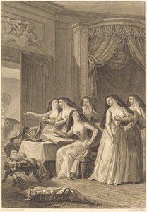 Søster Jane av Charles Emmanuel Patas after Charles Monnet