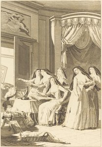Søster Jane av Charles Emmanuel Patas after Charles Monnet