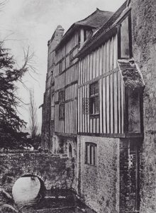 Ightham Mote (s/hvitt bilde) av Charles Essenhigh Corke