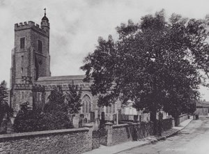 Sevenoaks: St Nicholas (s/hv-bilde) av Charles Essenhigh Corke