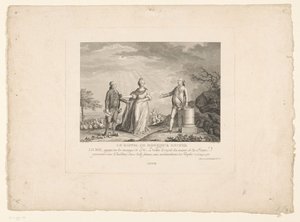 Return of Jacques Necker, 1788 Le rappel de Monsieur Necker (tittel på objekt) av Charles Etienne Gaucher