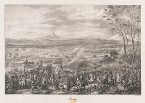 Maringo, tidlig på 1800-tallet (litho) av Charles Etienne Pierre Motte