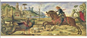 Etter Carpaccio - St George And The Dragon, 1885