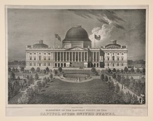 Høyde av det østlige punktet av hovedstaden i USA (Washington, D.C.)