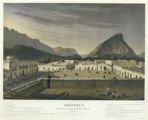 Monterey, sett fra en hustopp på hovedplassen, [mot vest] oktober av Charles Fendrich