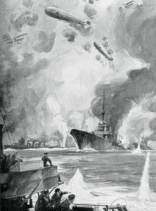 Cuxhaven Raid, 25. desember 1914, 1926. av Charles Fouqueray
