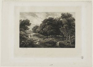 Nærmer seg storm av Charles Francois Daubigny