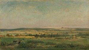 kornhøst av Charles Francois Daubigny
