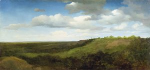 Landskap i den romerske Campagna, 1836 av Charles Francois Daubigny