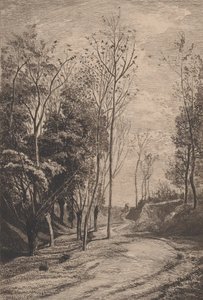 Små fugler, 1850. av Charles Francois Daubigny
