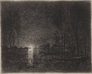 Nattstykke av Charles Francois Daubigny
