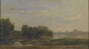 På Oise av Charles Francois Daubigny