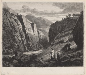 Den hellige Jerome av Charles Francois Daubigny