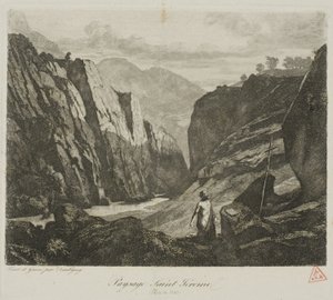 Den hellige Jerome av Charles Francois Daubigny