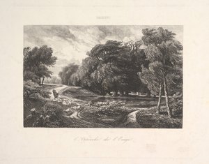 Den nærmer seg storm, 1844. av Charles Francois Daubigny
