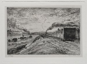 Båtturen: Avgangen (Returen) av Charles Francois Daubigny