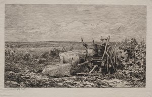 Druehøsten av Charles Francois Daubigny