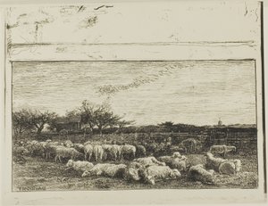 Den store sauefolden av Charles Francois Daubigny