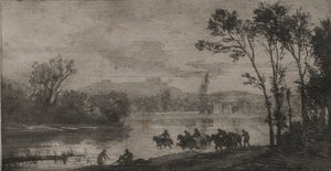De små kavalerene av Charles Francois Daubigny