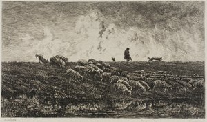 Dusjen av Charles Francois Daubigny