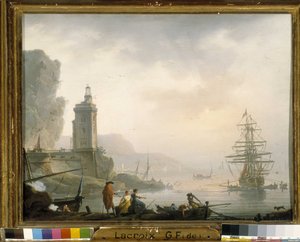 Seaside (olje på lerret)