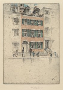 Ericssons hus, Beach Street, 1908.