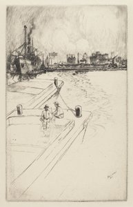 New York fra havnen, 1905.