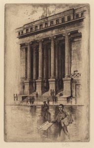 Veranda, Old Custom House, Wall Street
