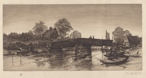 Uten tittel Old Bridge, 1888.