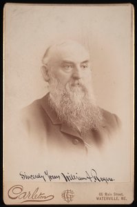 Portrett av William Augustus Rogers 1832-1898, før 1898. av Charles G Carleton