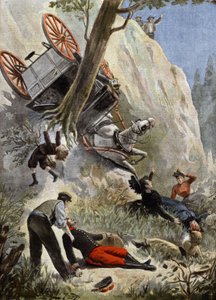 Den franske obersten de Savignac døde av Charles Gaston Yrondy