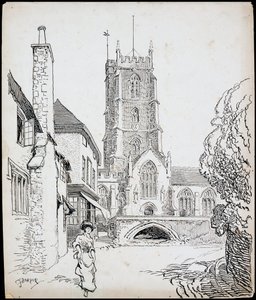 Priory Church of St George, Dunster, Somerset, 1892-1933 av Charles George Harper